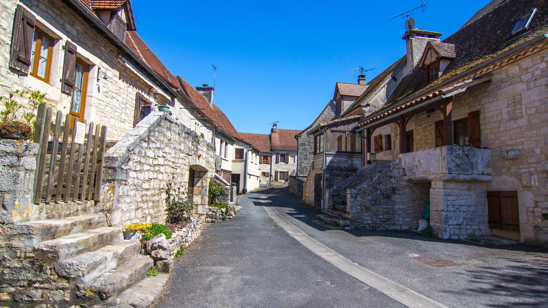 Reilhac - Vue sur le Village