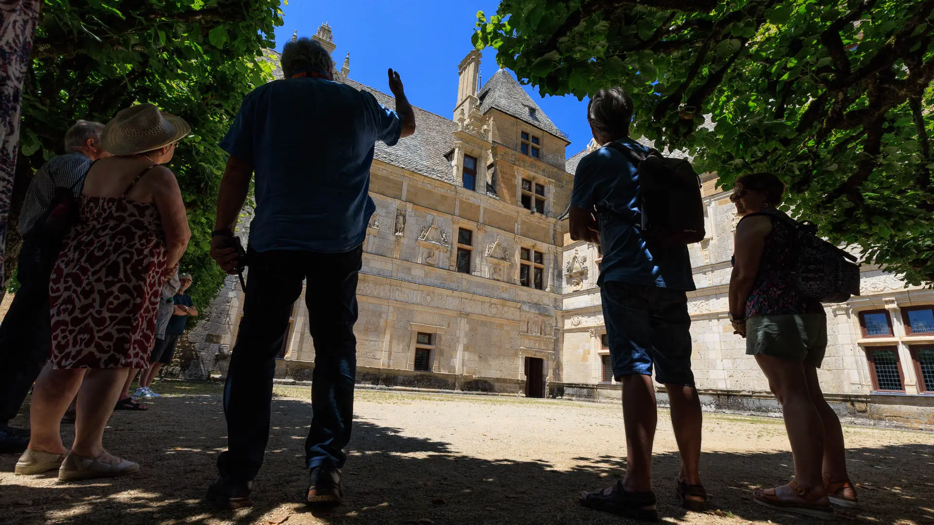 Visite au Château de Montal