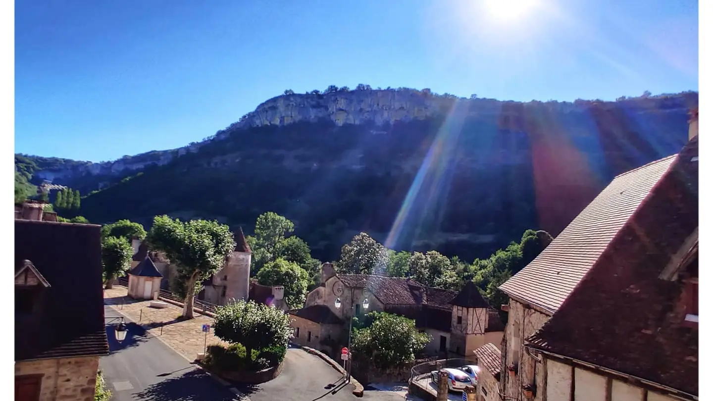 auberge de la fontainev vue des chambres