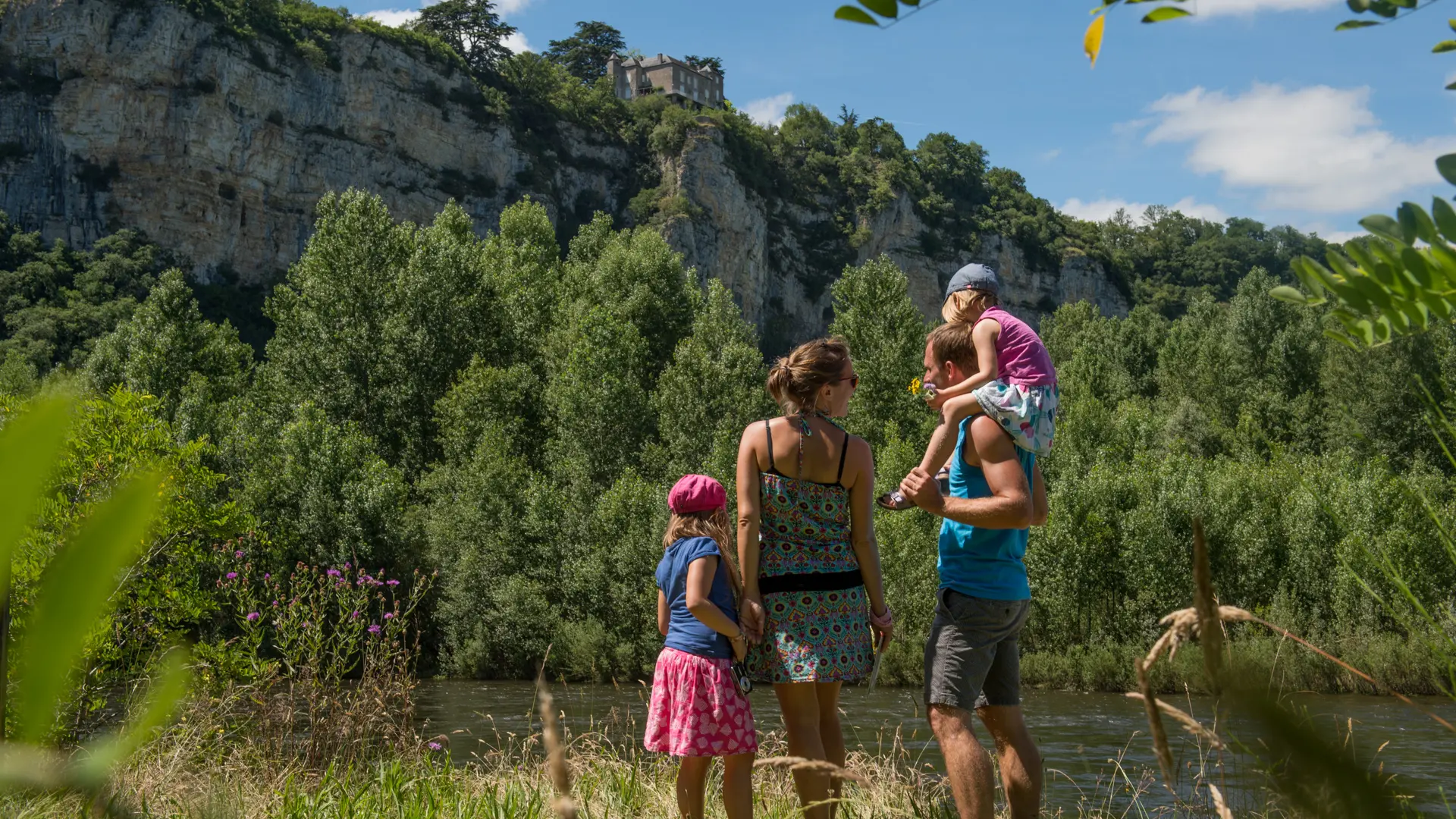Vue sur le Château de Mirandol - ENS de Floirac_08 © Lot Tourisme - C. ORY