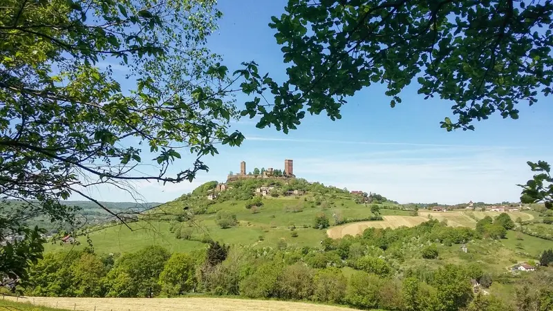 Vue sur les Tours de Saint-Laurent