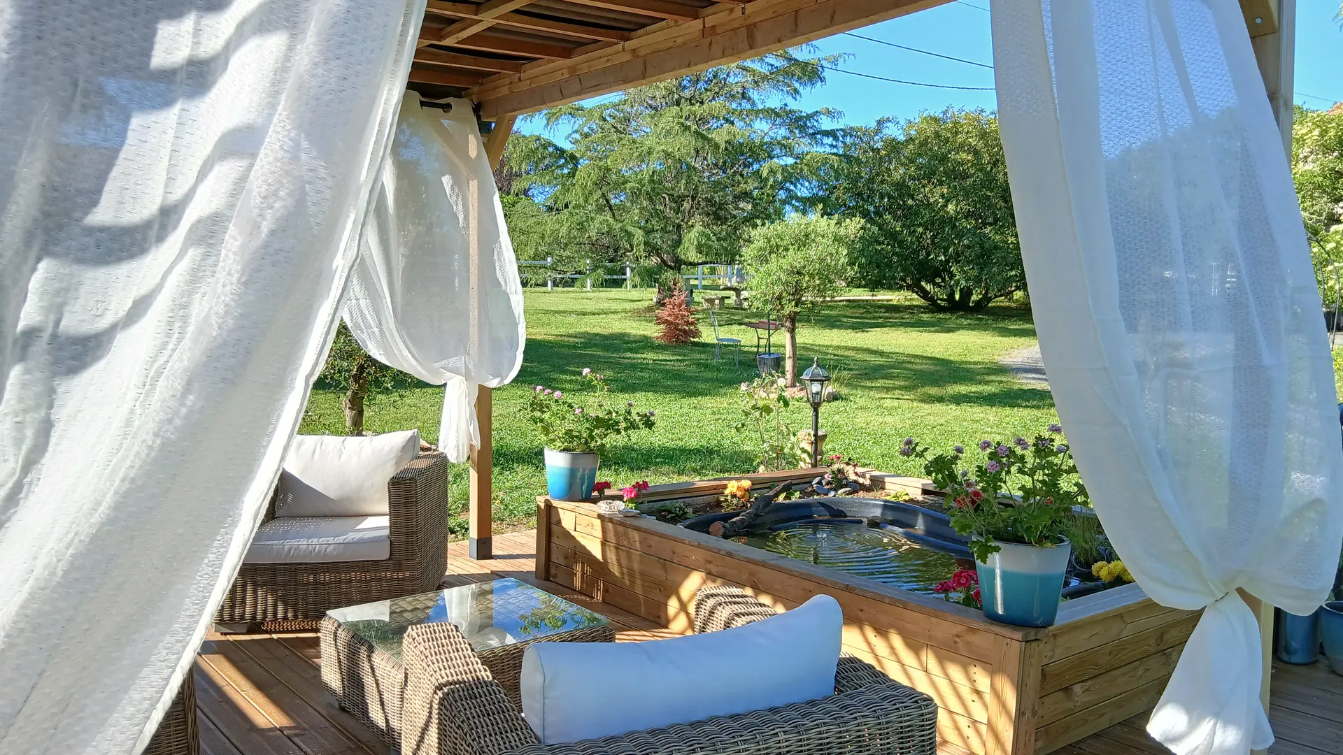 Vue terrasse Bassin (3)