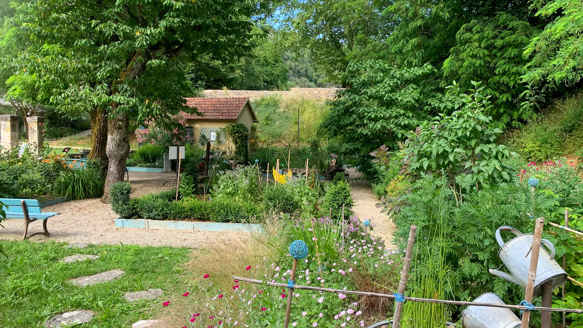 Jardins des Murs Murs à Vers