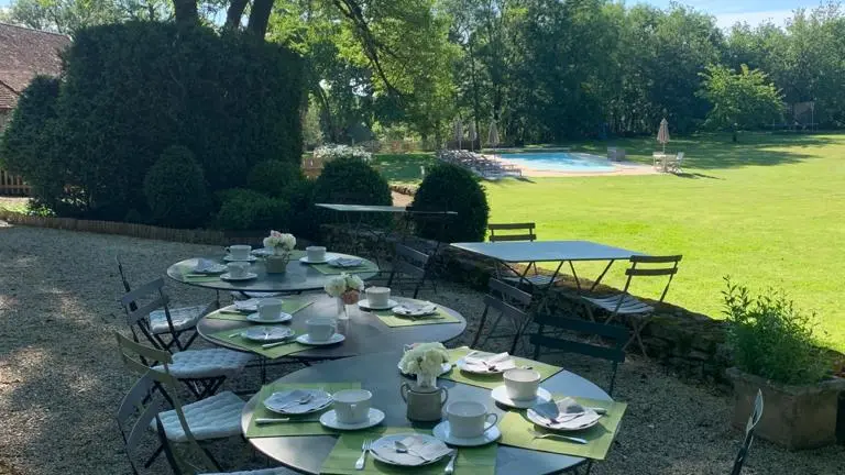 Petit déjeuner en extérieur