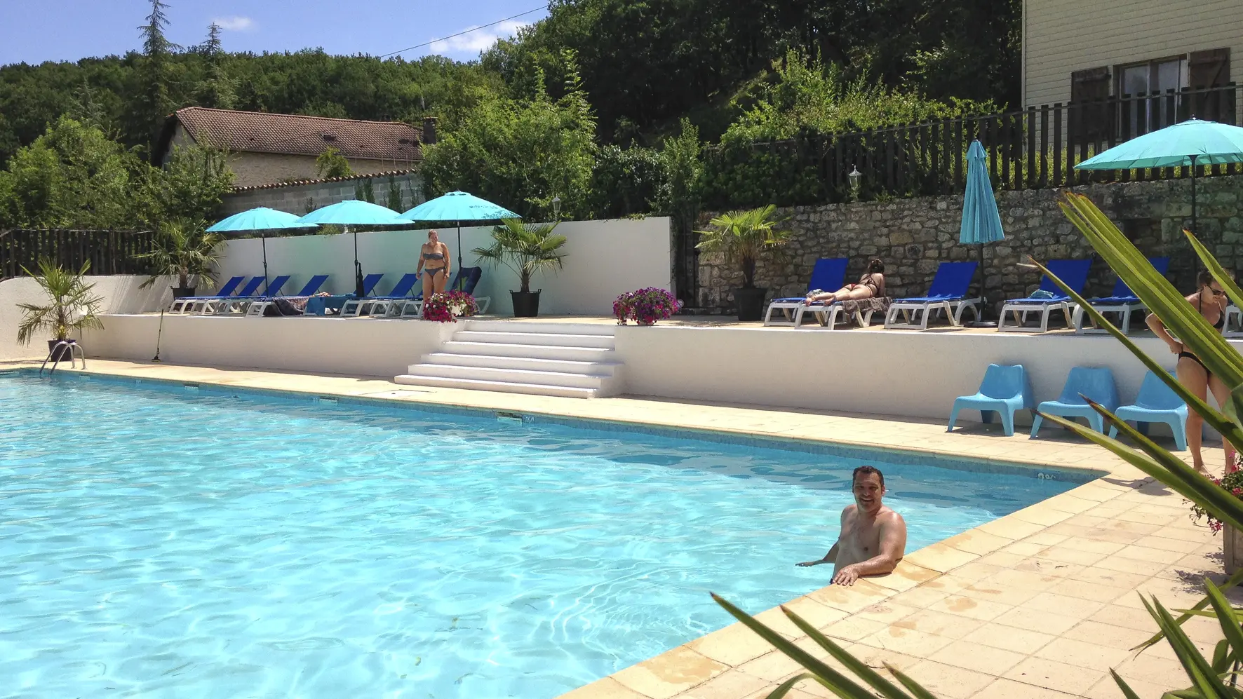 Zwembad Camping Le Clos Bouyssac