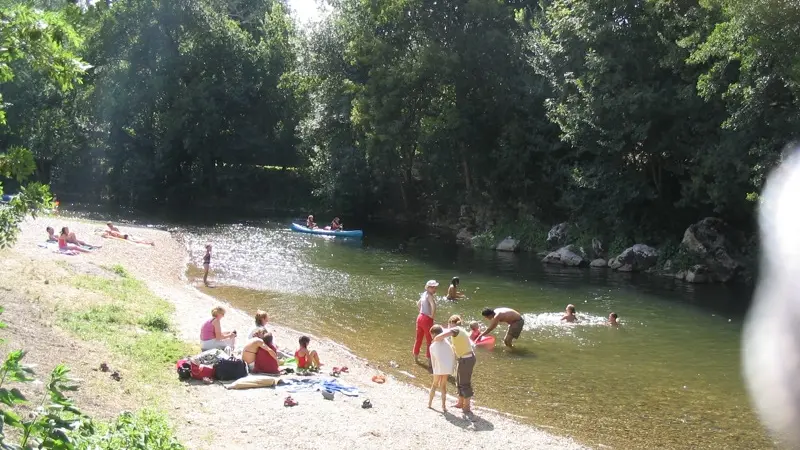 baignade Sauliac sur CÇlÇ