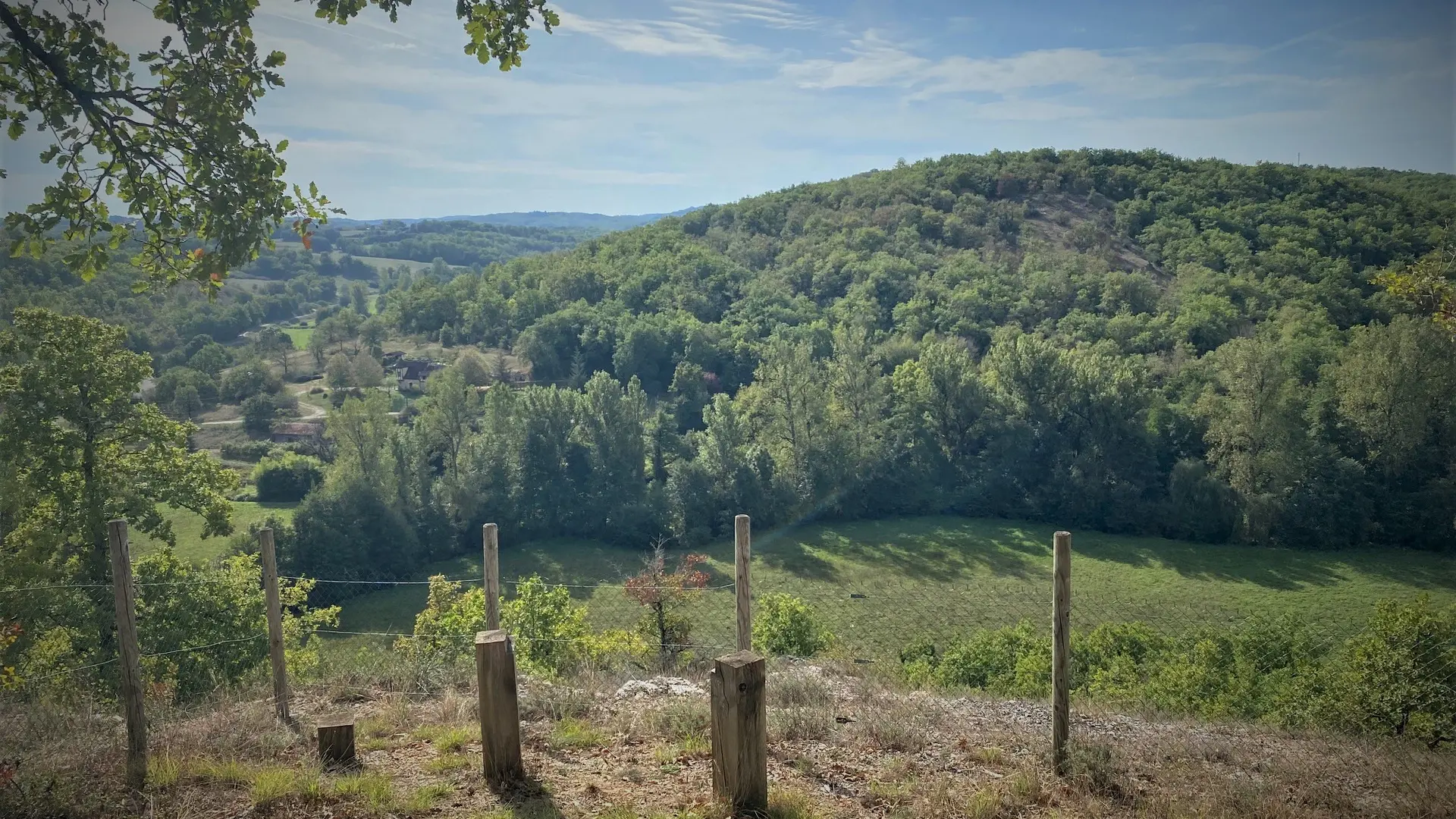 Panorama sur le Palazat - Pech Curet