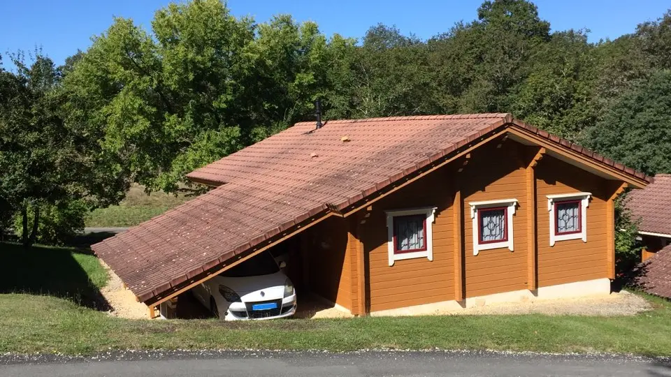 chalet côté chambres