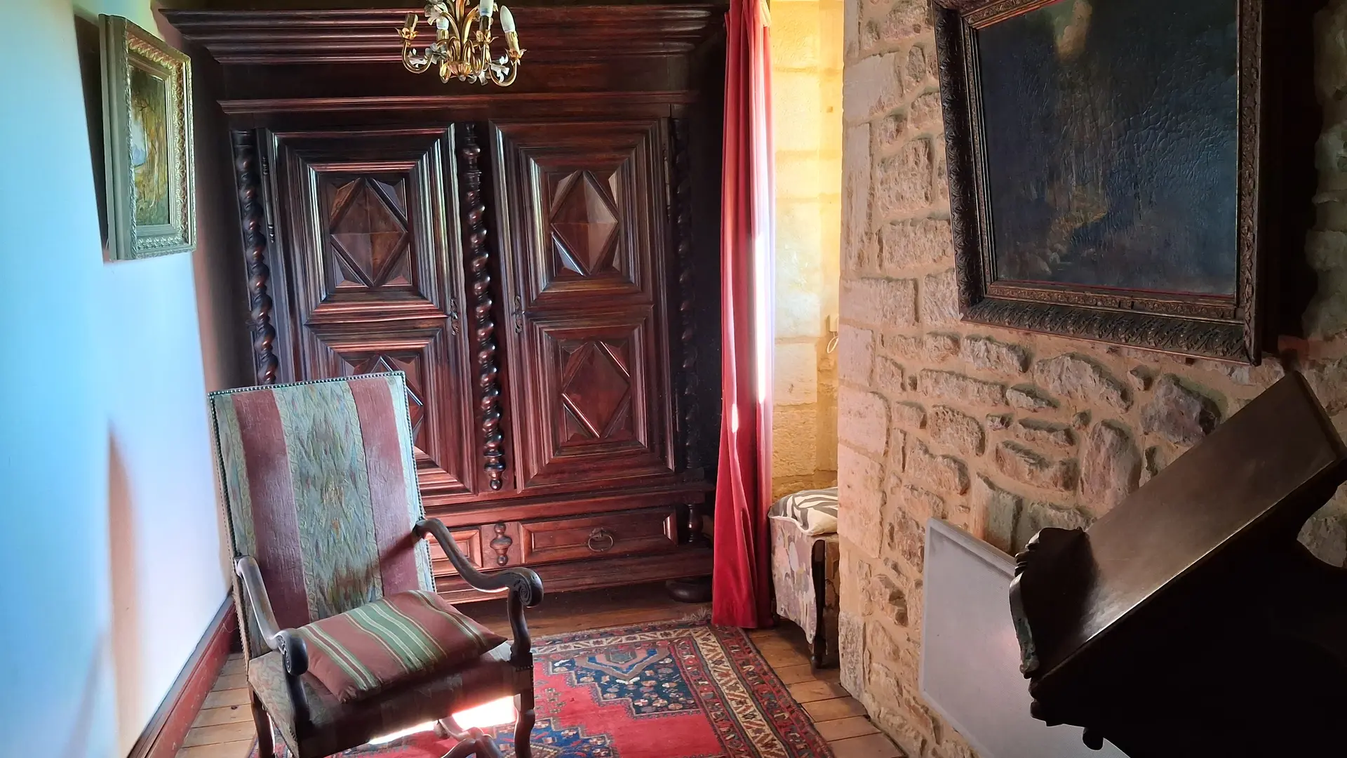 Château de masclat - chambre étage