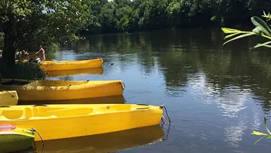 Canoë à Mézels