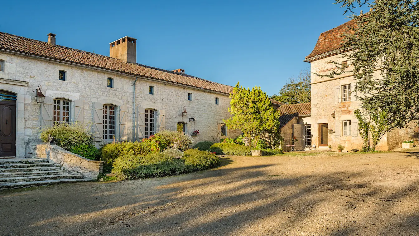 cour d'arrivée