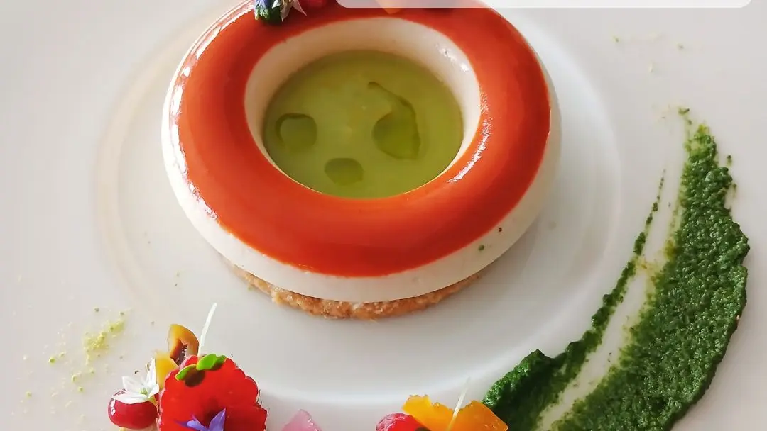 Blanc marron Texte sur fond photo Avis clients restaurant Publication Instagram - 2