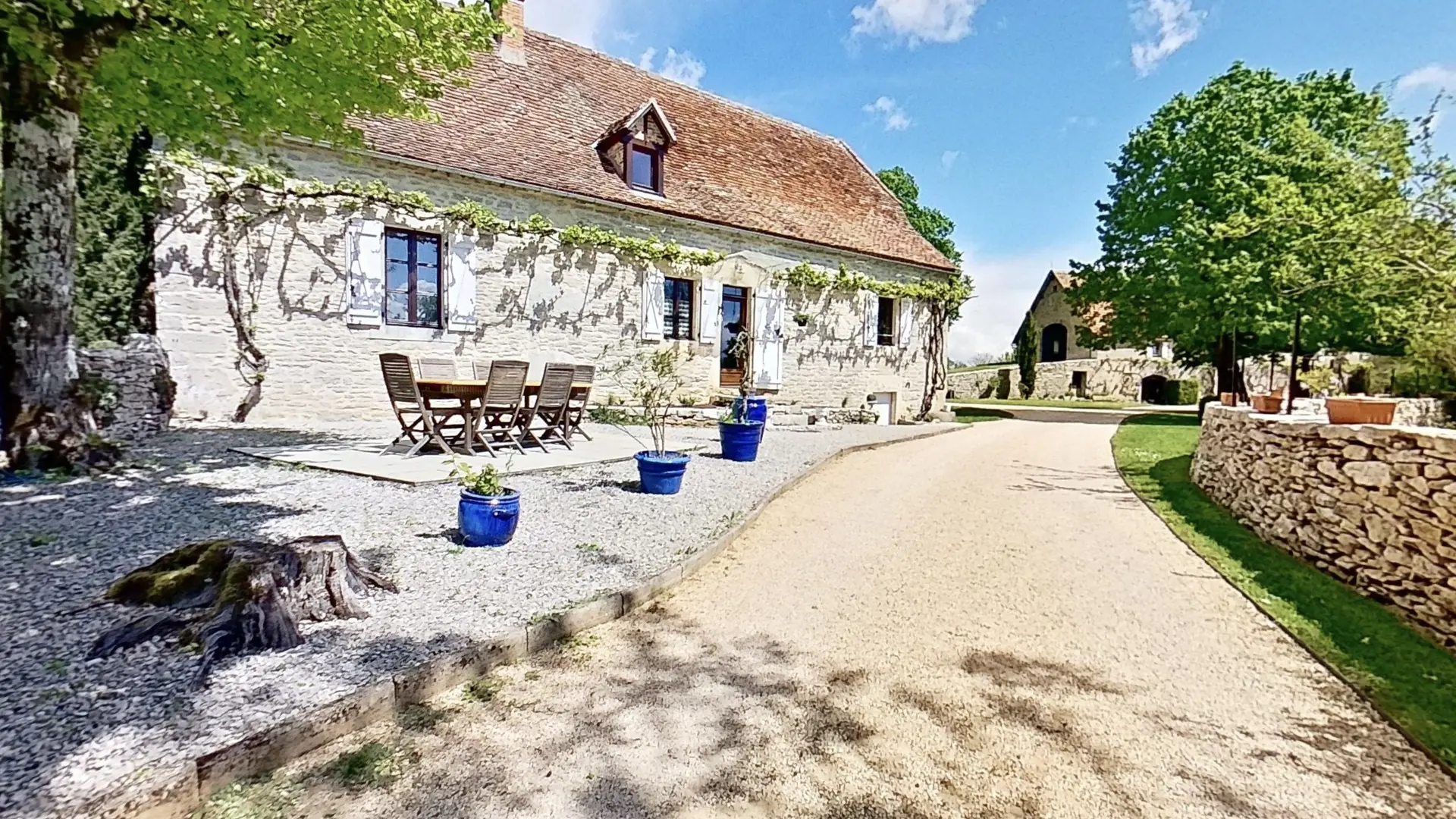 entrée du domaine