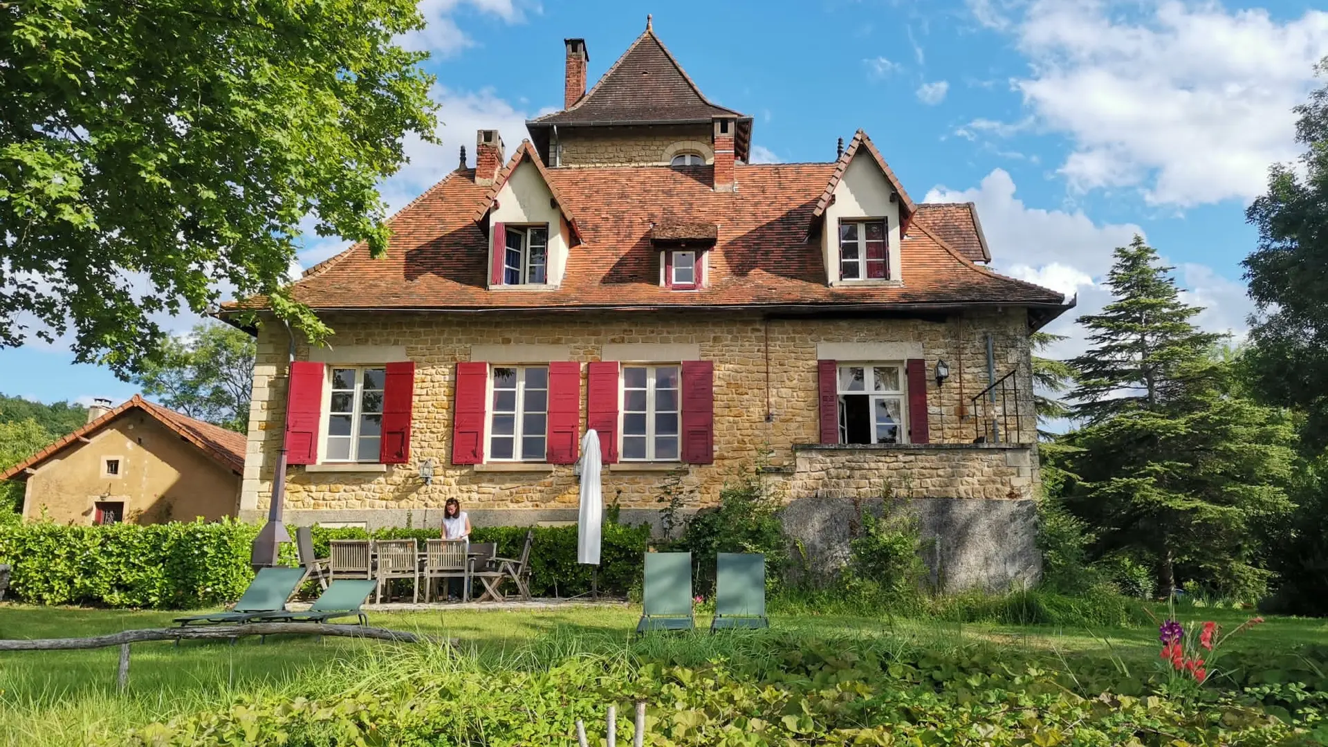 manoir terrasse