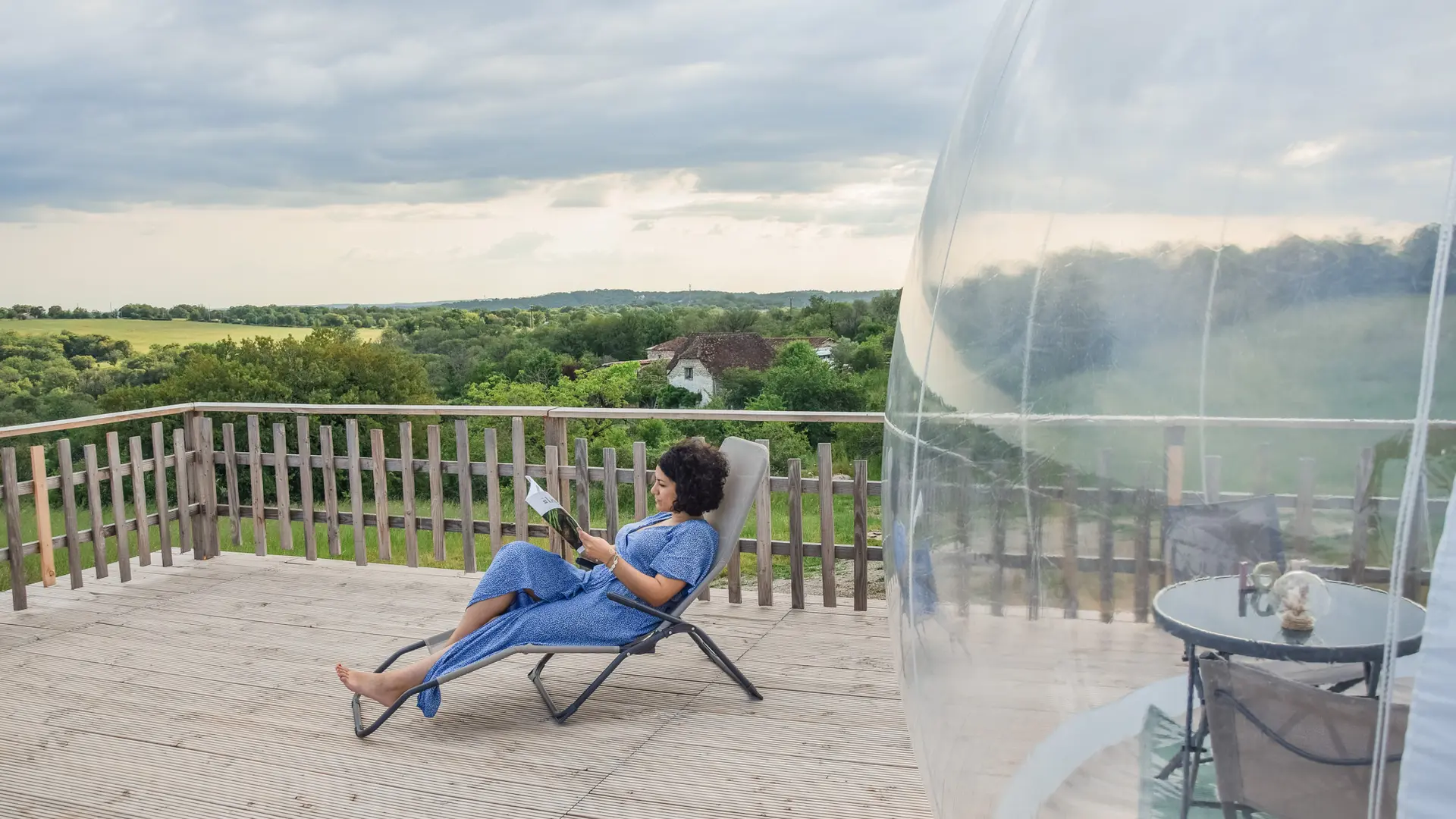 Terrasse Bulle