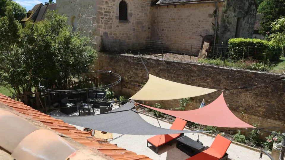 Chateau de Saint Chamarand - Terrasse & extérieur