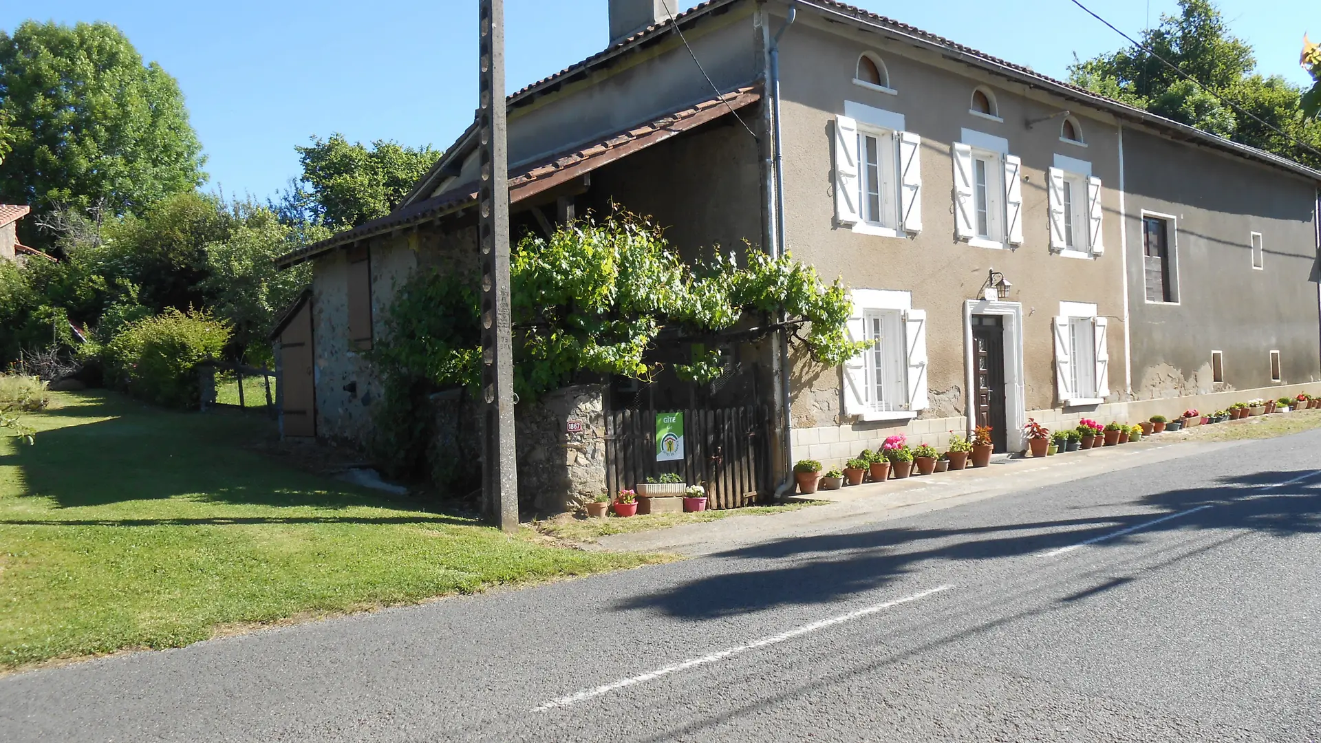 façade gîte