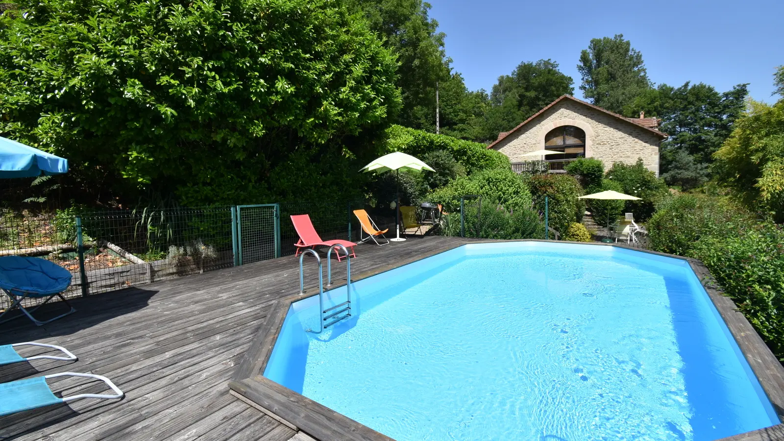 Le Moulin du Buffan - Saint Perdoux - Piscine