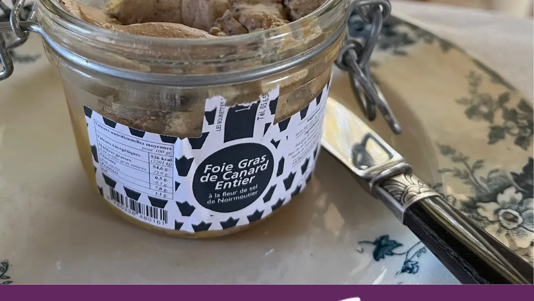 Foie gras entier de canard Les Bouriettes