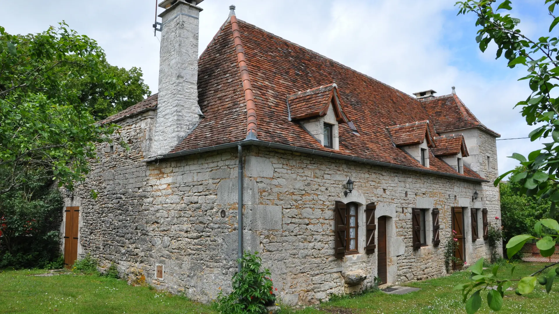 gîte  façade sud