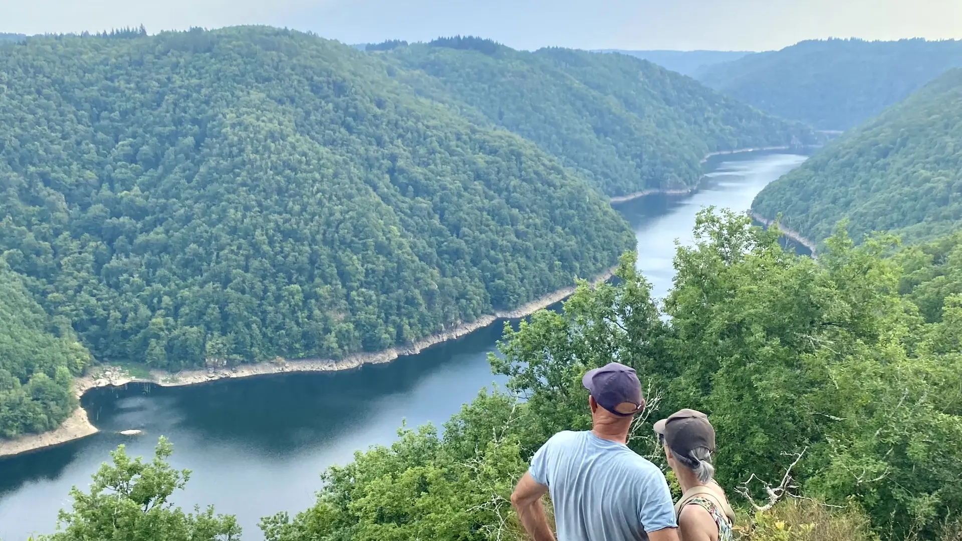 Gorges de la Dordogne, Roc du chien proche camping Le Vert-Bois