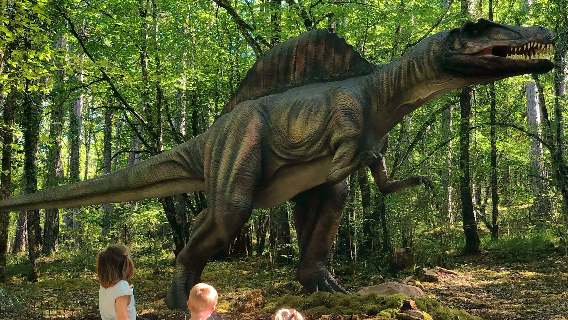 Spinosaure _ parc aux dinosaures