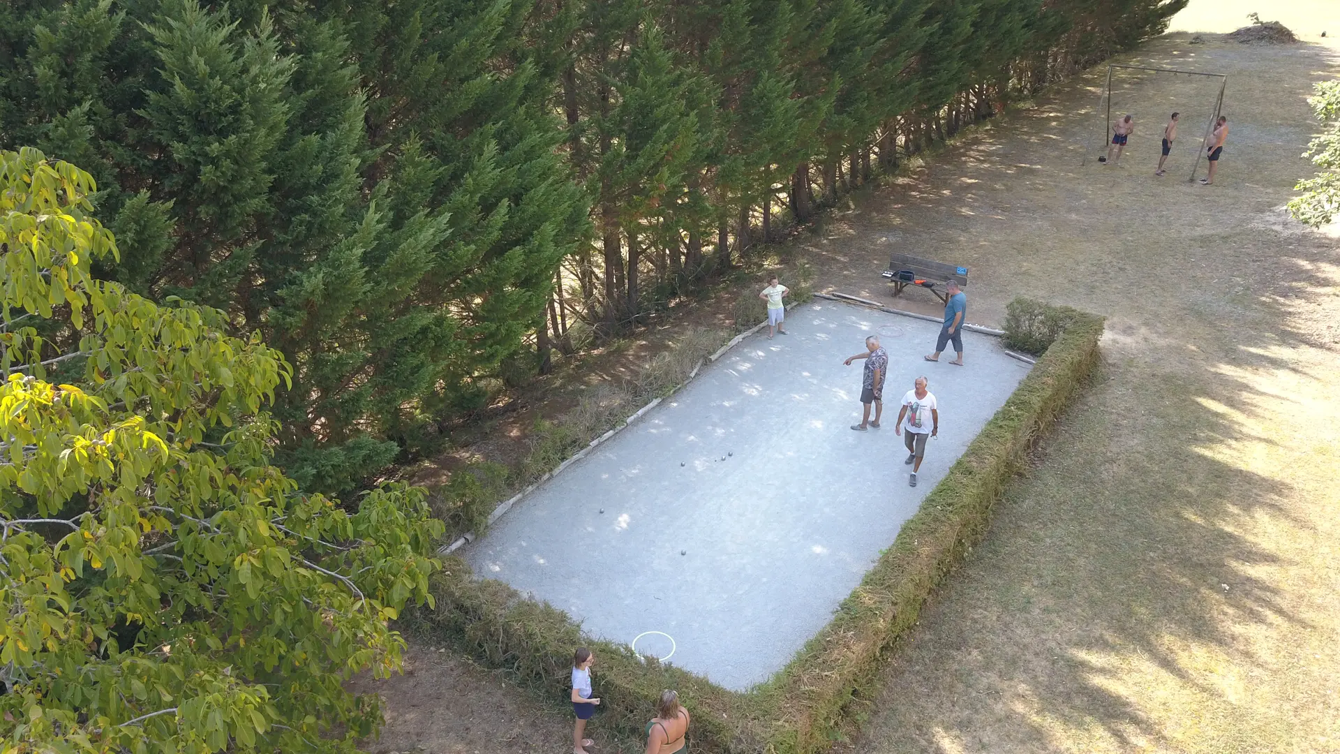 terrain de pétanque