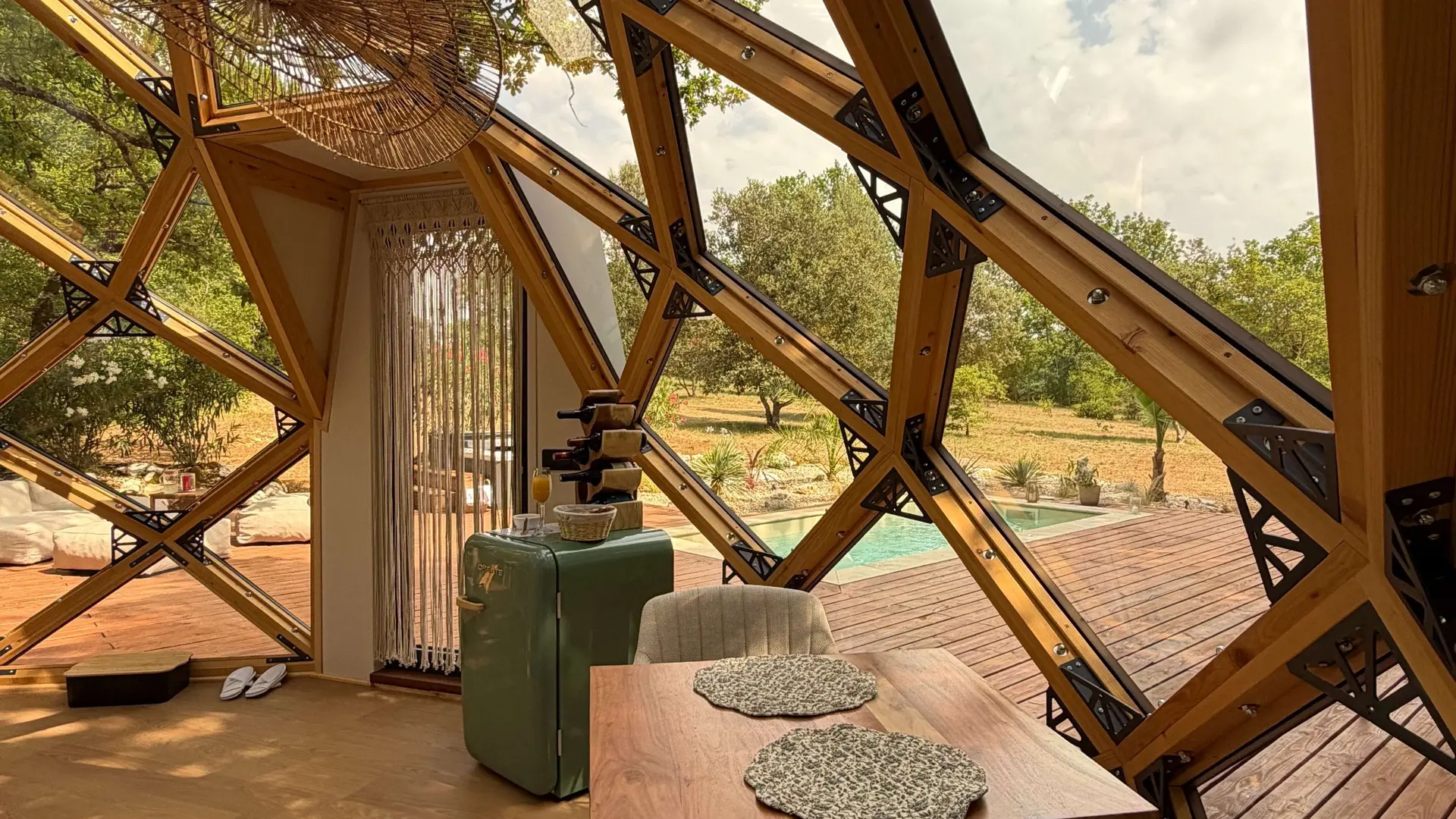 interieur Zome table