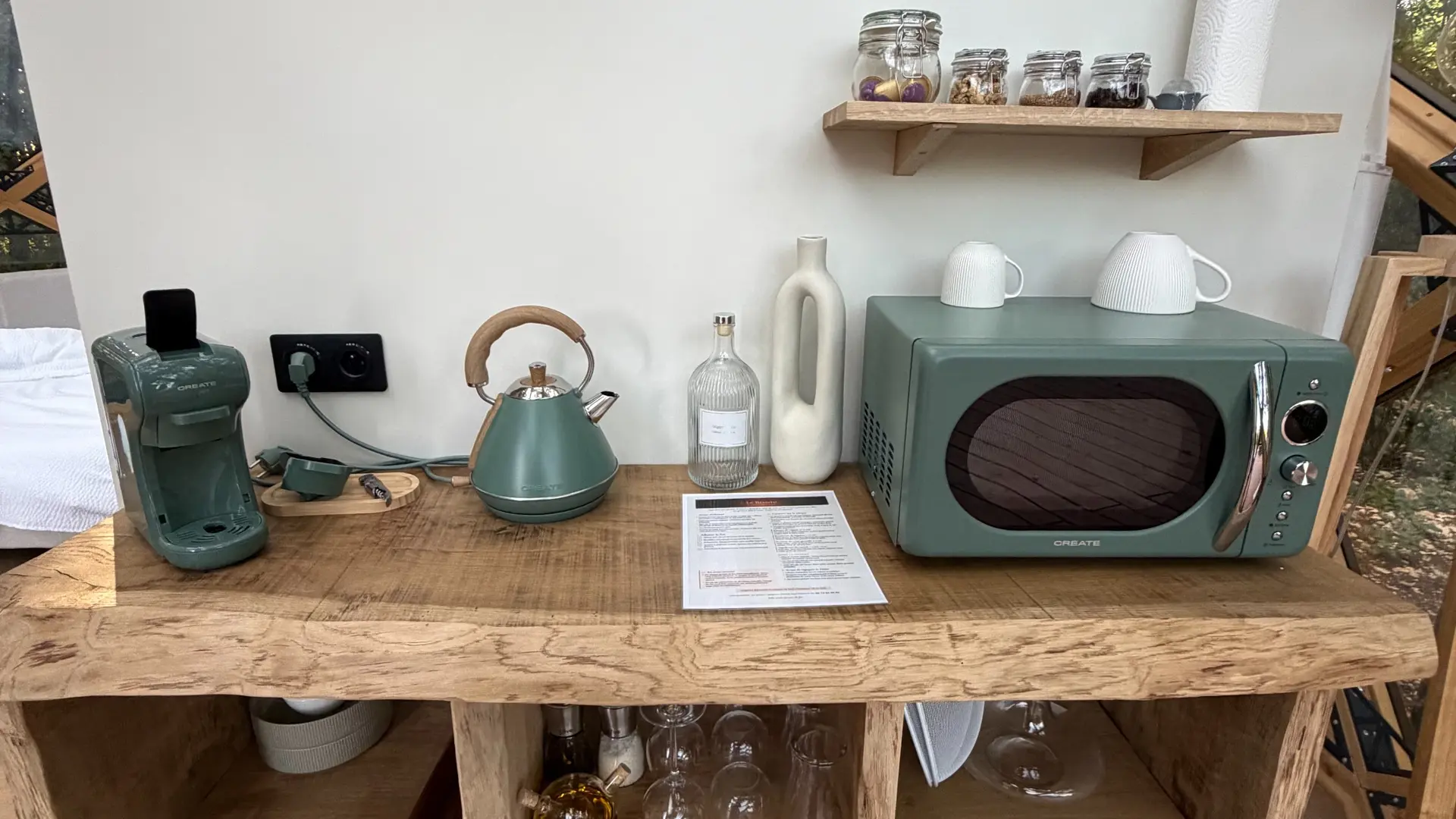interieur Zome équipements