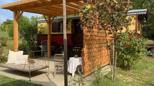 la tonnelle de la roulotte