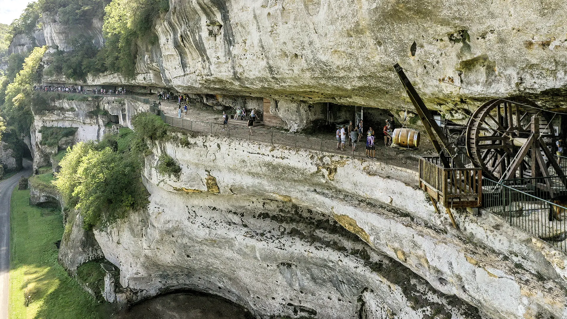 Falaise de la Roque Saint-Christophe
