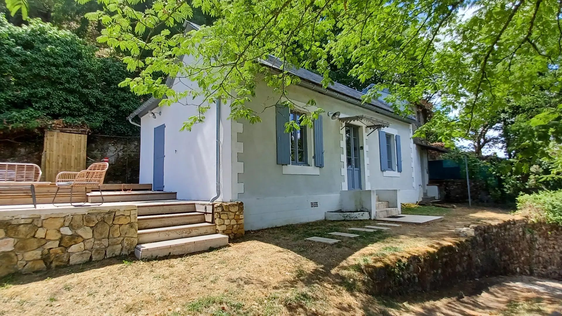 maison et terrasse