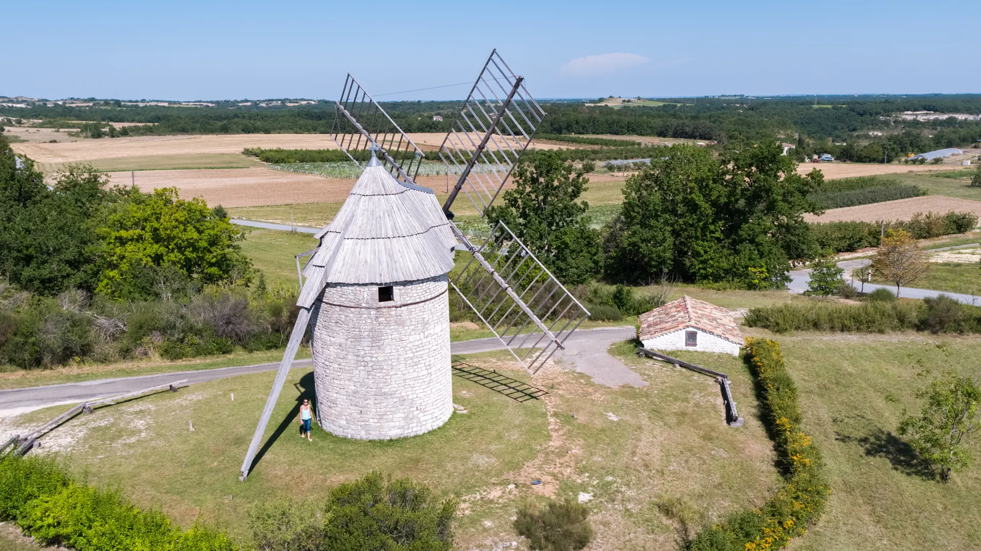 Moulin de Boisse à Sainte-Alauzie