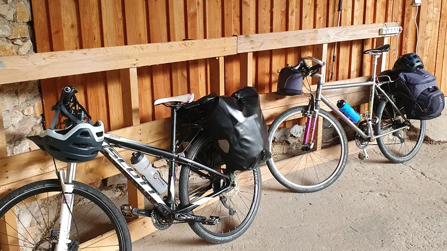 Parking à vélos de L'Oseraie du Quercy