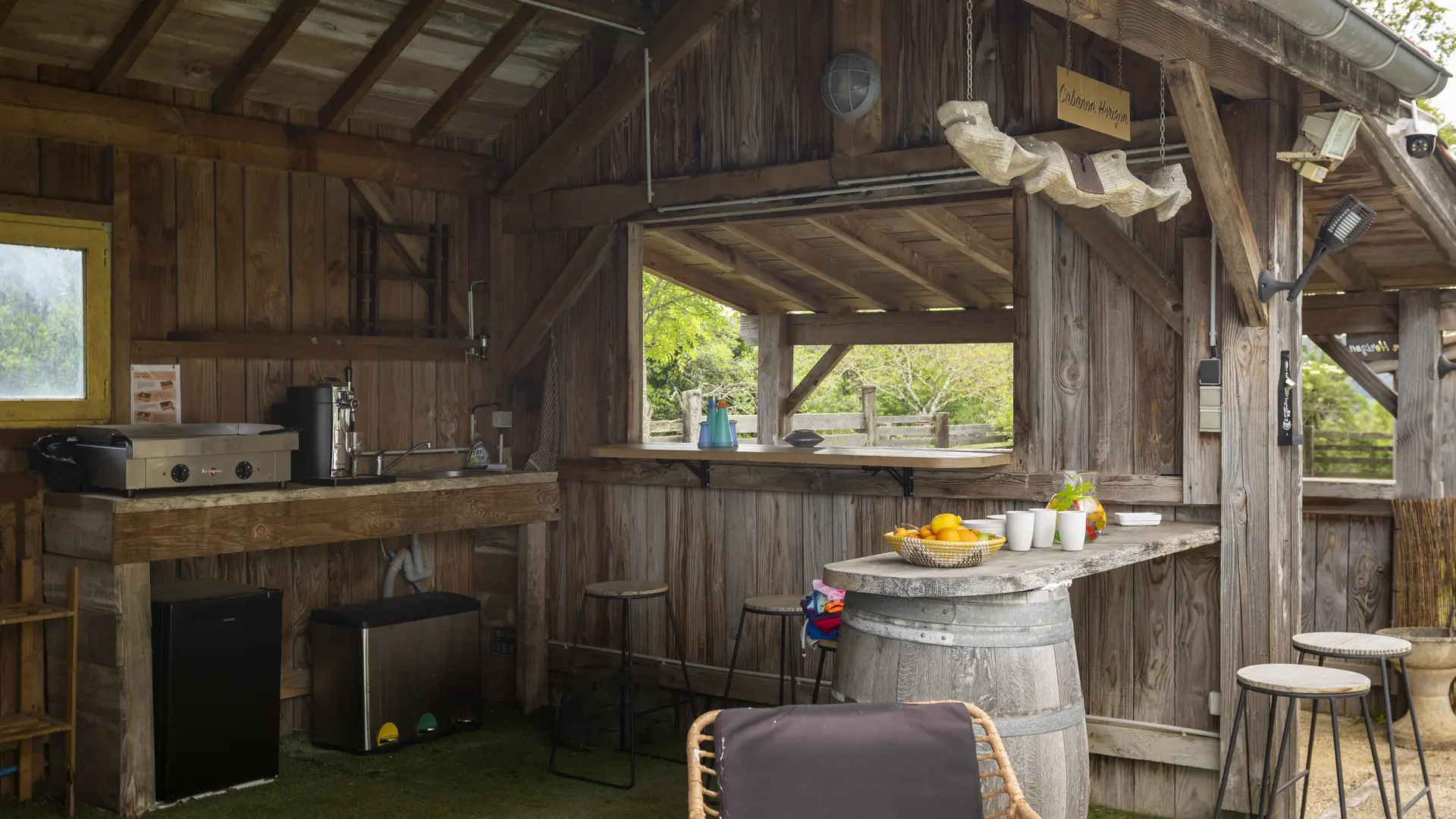 Pool house