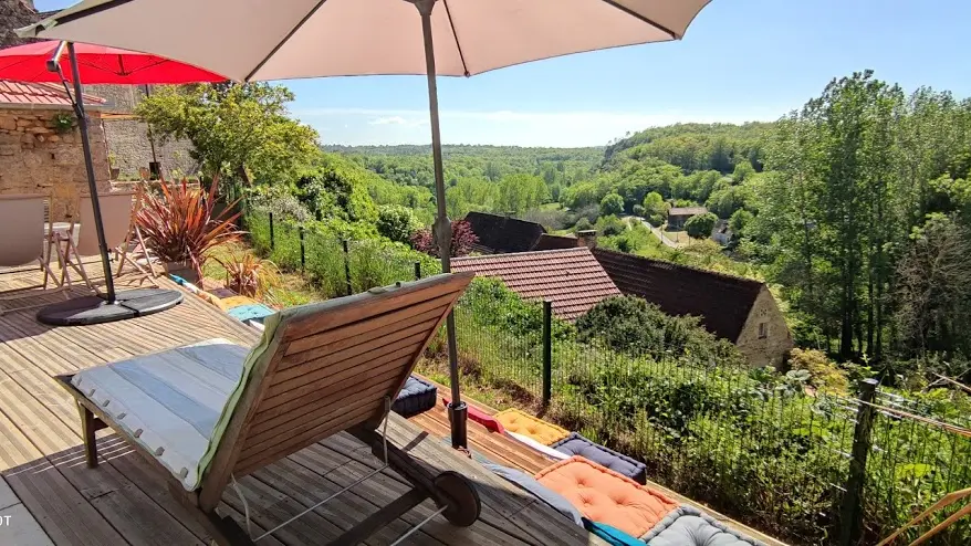 piscine vue sur campagne