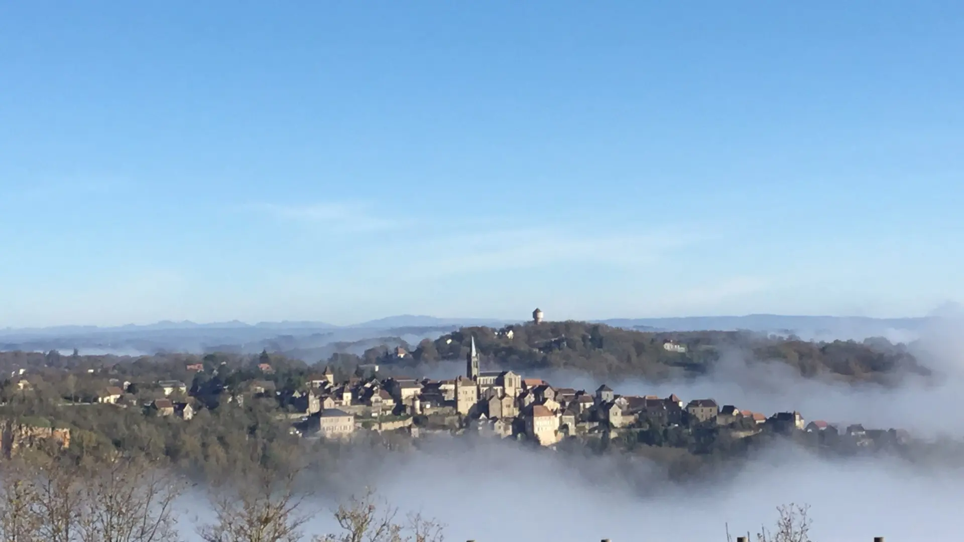 point de vue en face du gite