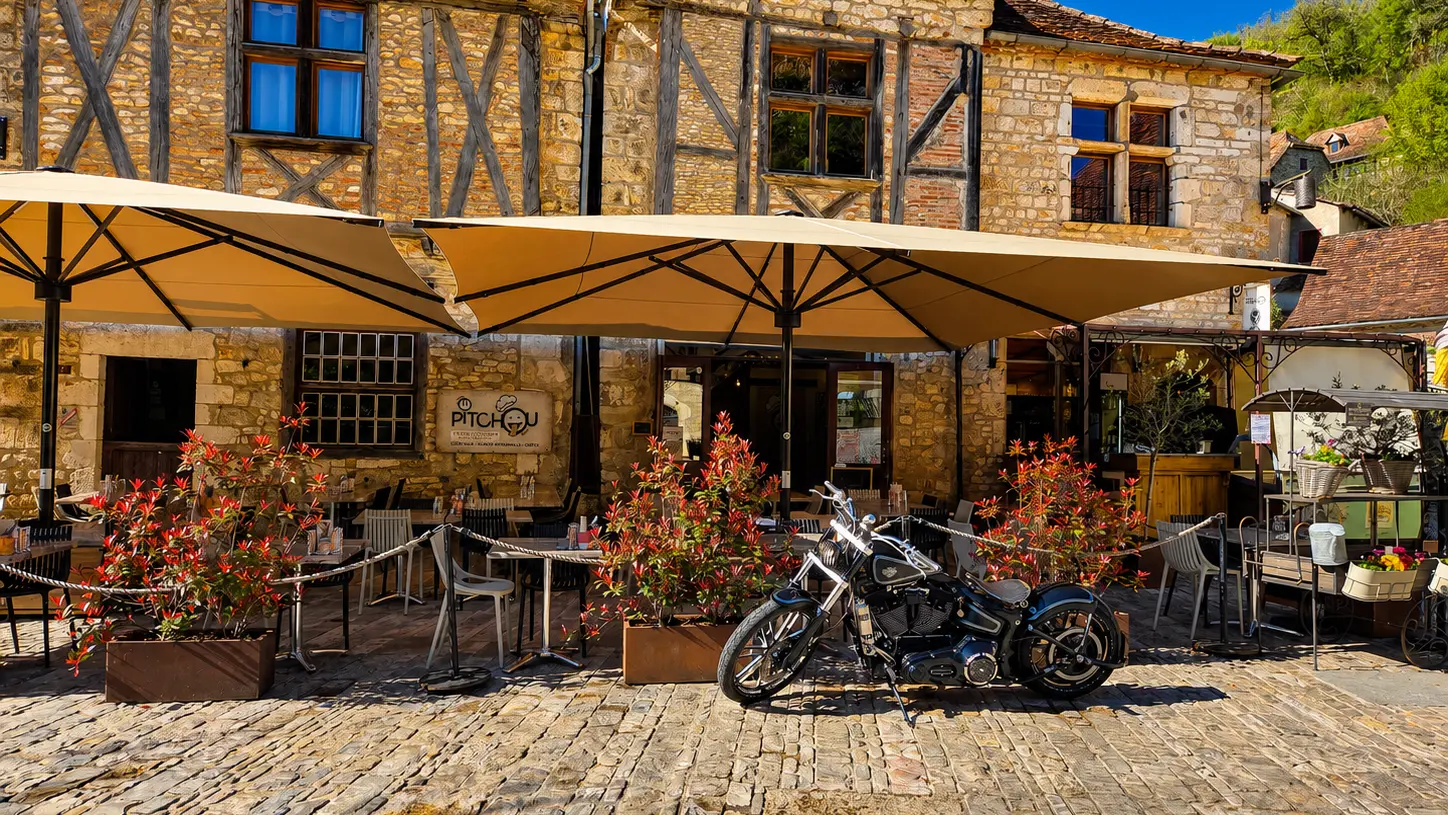 restaurant o pitchou saint cirq lapopie