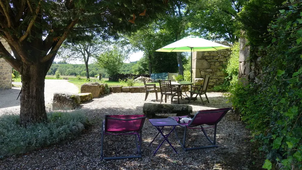 Domaine les Teuillères - terrasse