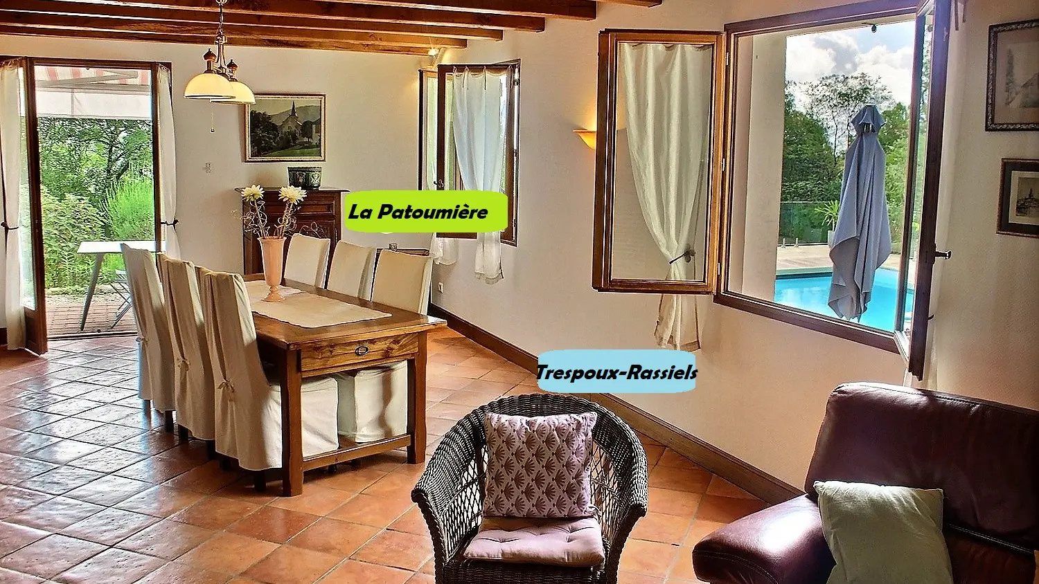 La Patoumière - séjour
