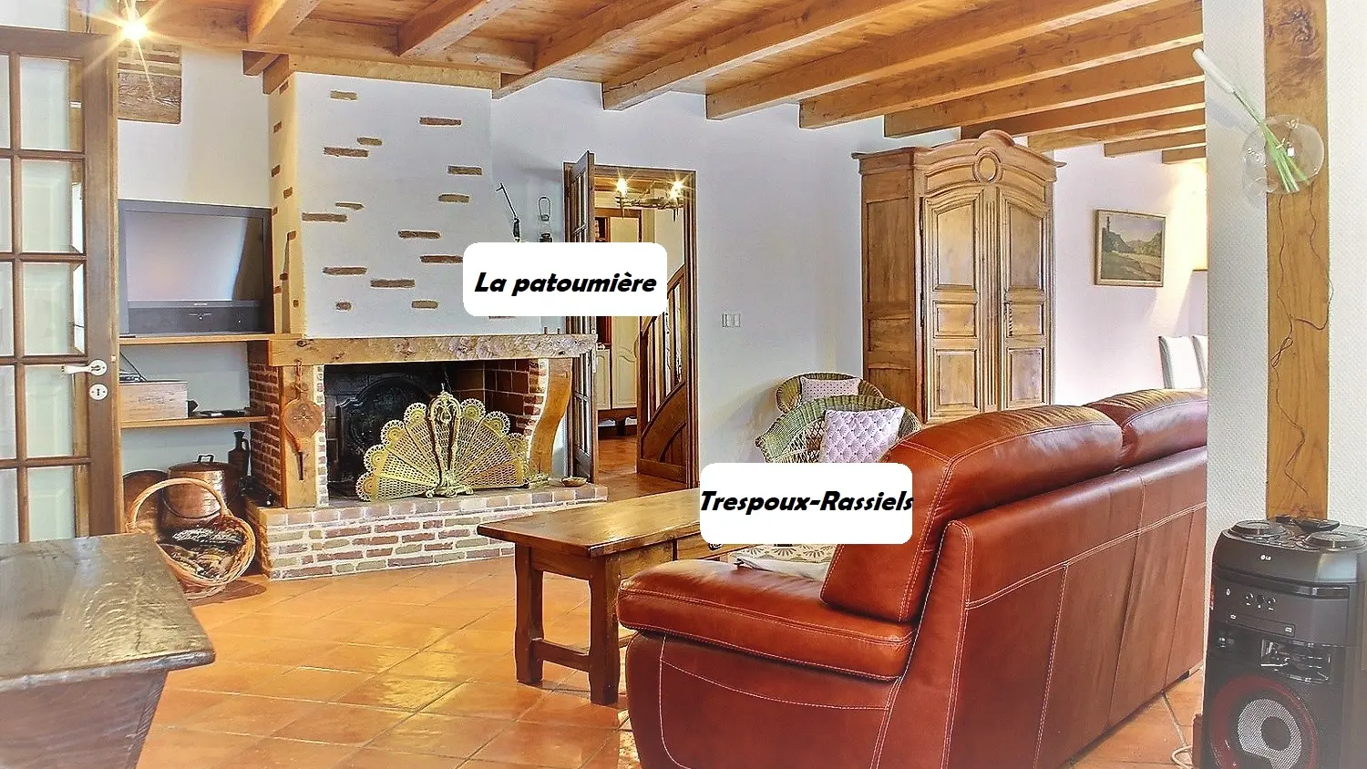La Patoumière - séjour