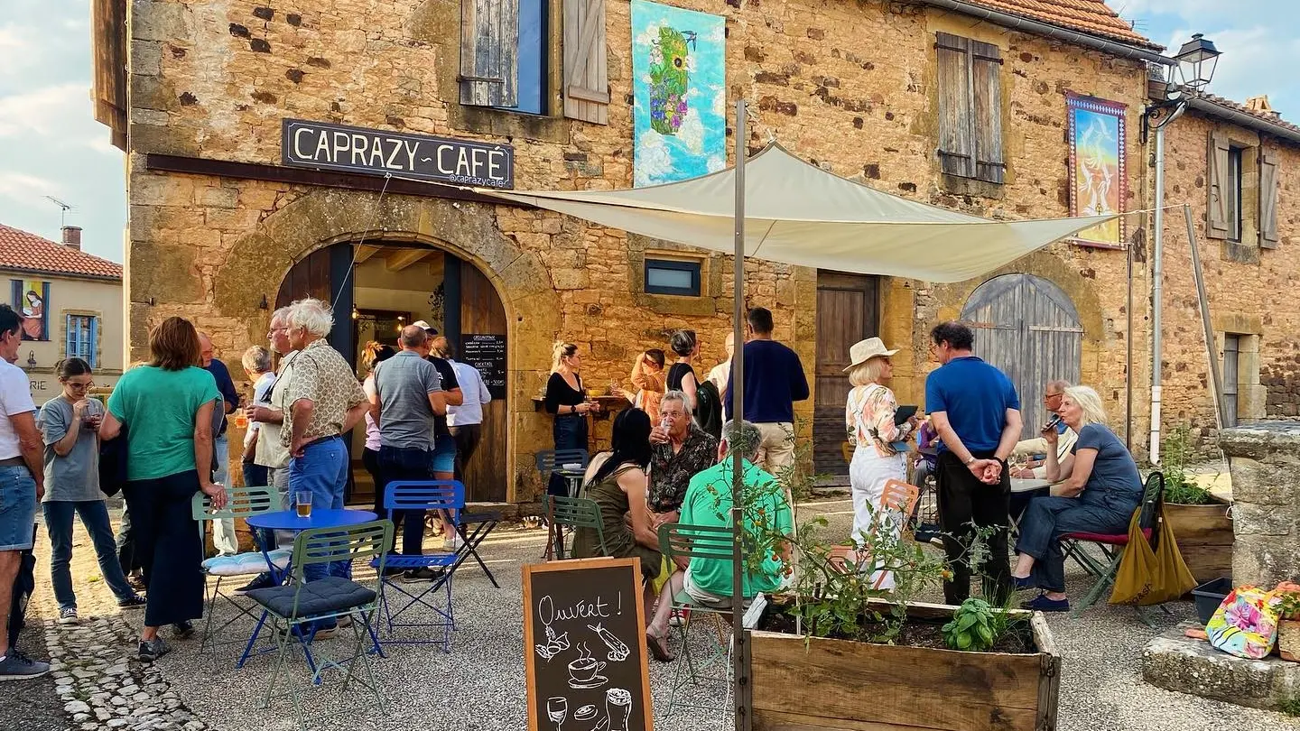 soirée au Caparzy Café