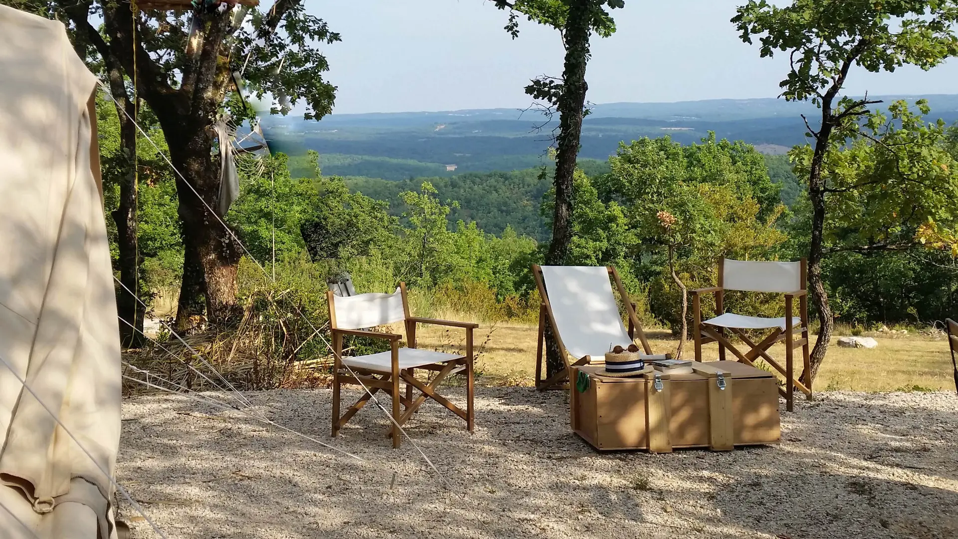 Emplacement avec vue panoramique