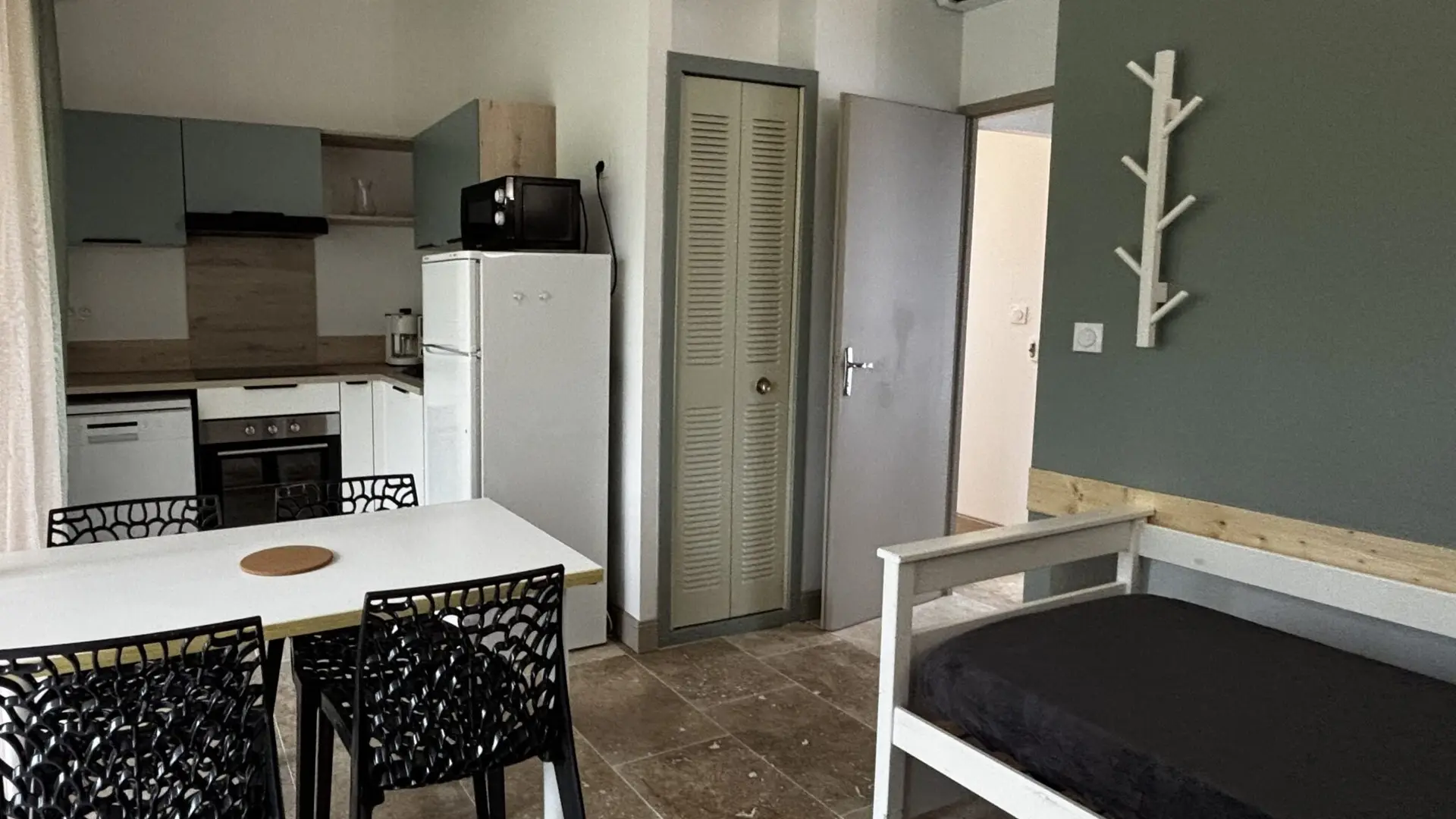 Gîte VIRIDIS - Salon cuisine