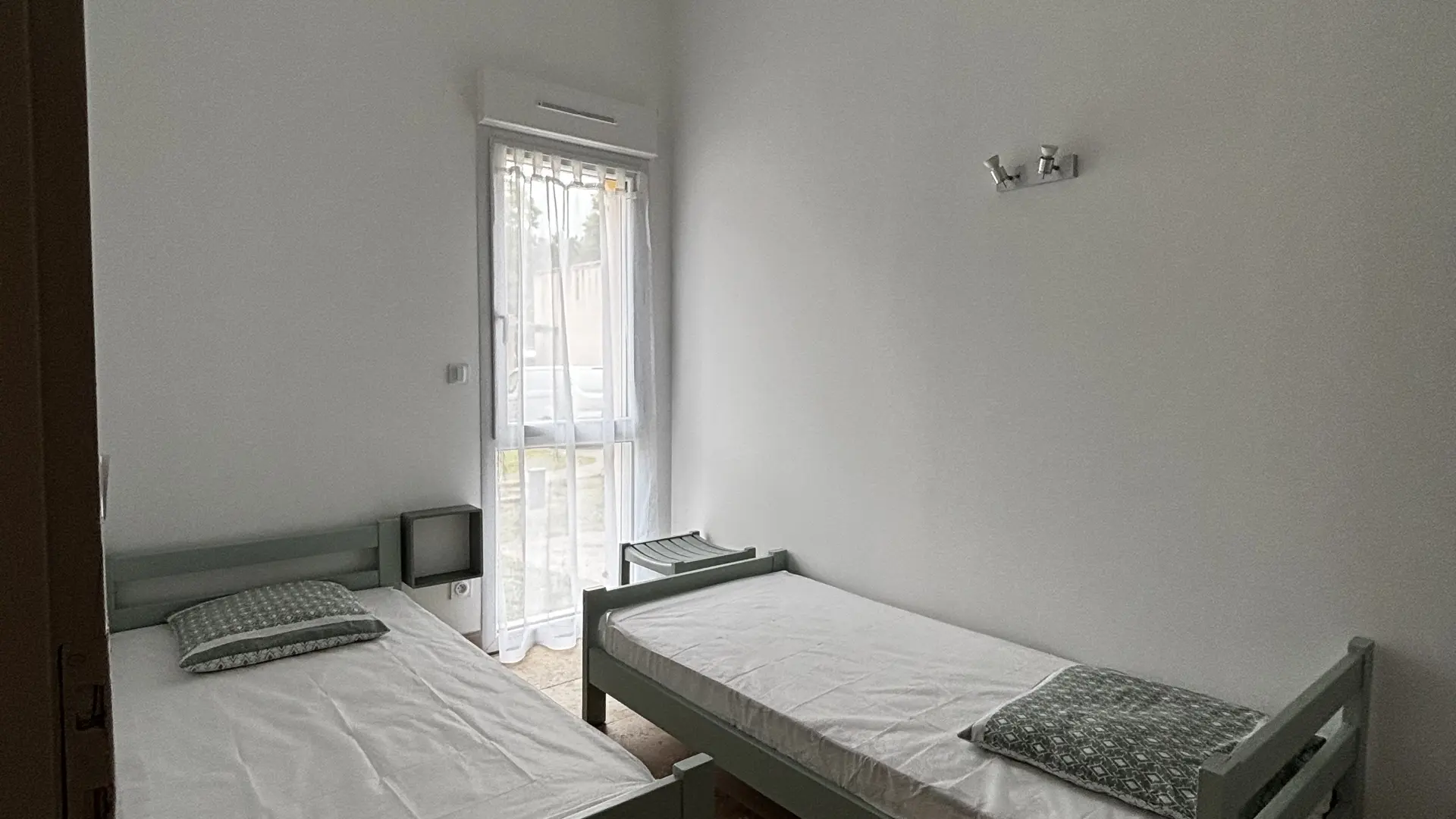 Gîte VIRIDIS - chambre 2 lits simples