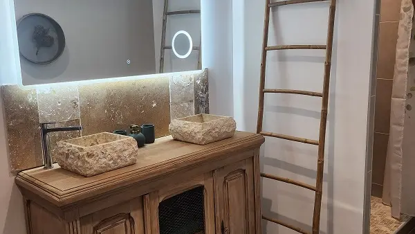 salle de bain chambre l'Atelier