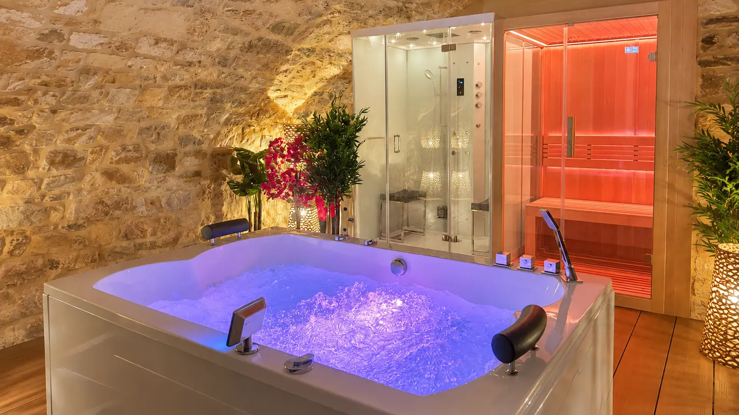 Espace spa : Balnéo, Hammam et Sauna