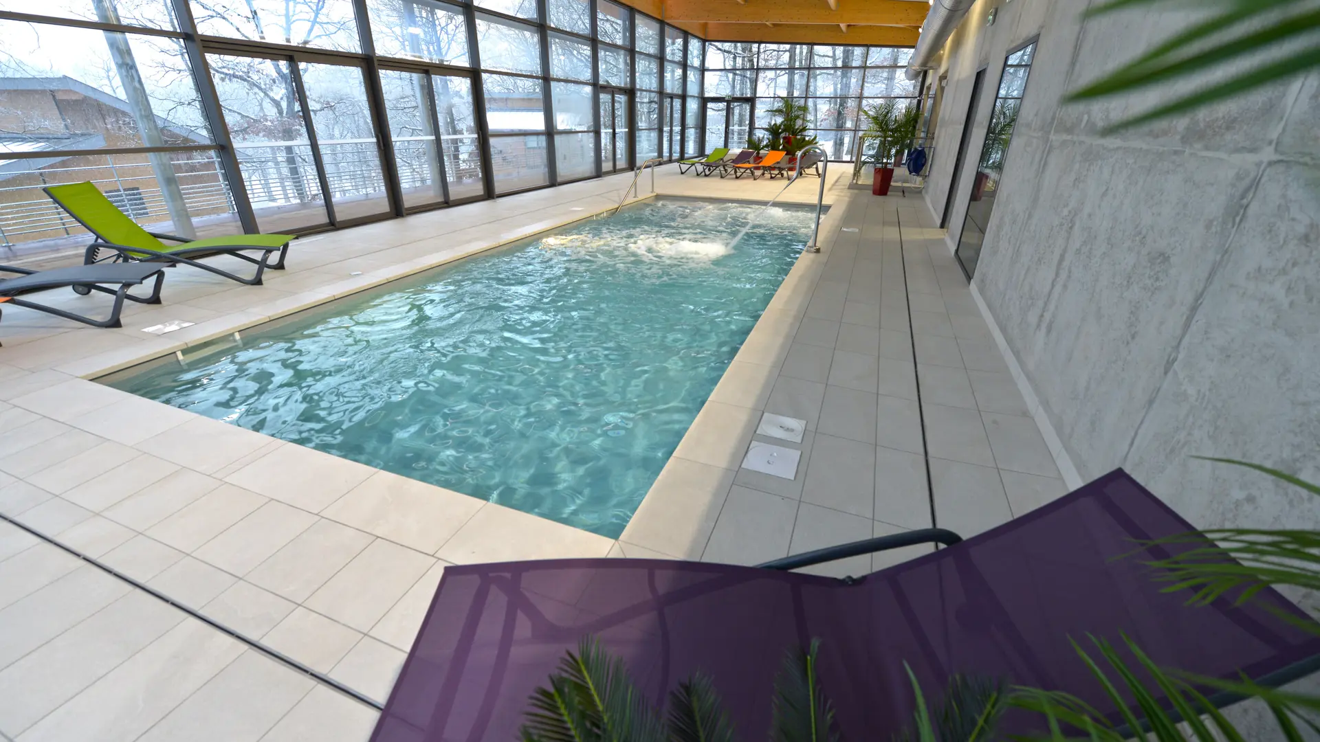 Piscine chauffée Le Clos des Chênes