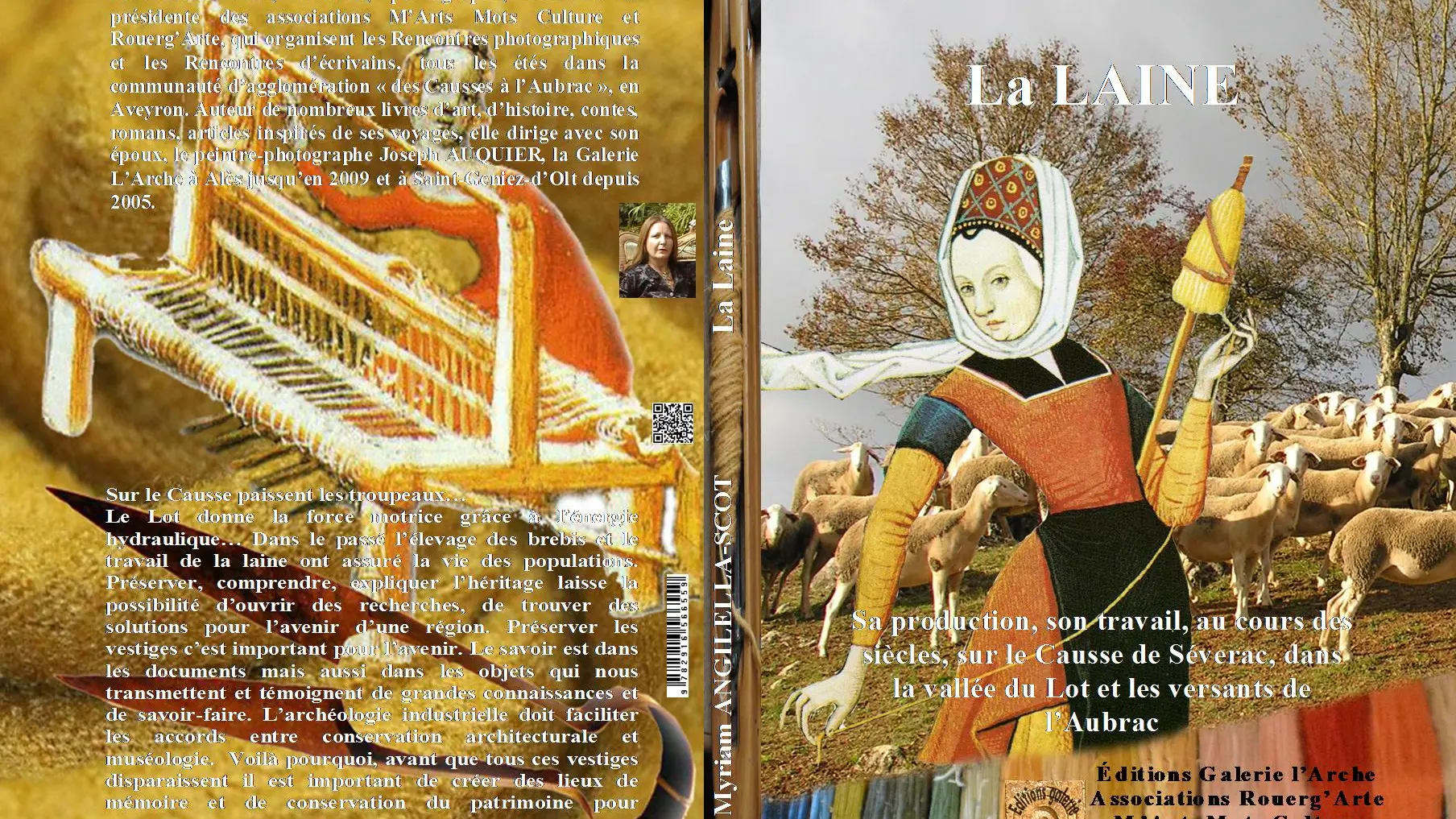 Livres sur l'historique du travail de la laine dans la région.