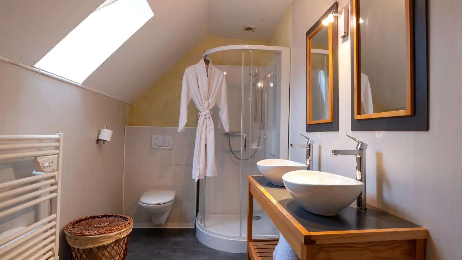 Salle de bain - Gîte Pavillon de chasse